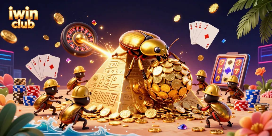 Spin the reels at iwin club with vibrant 3D illustrations of coin-filled adventures!