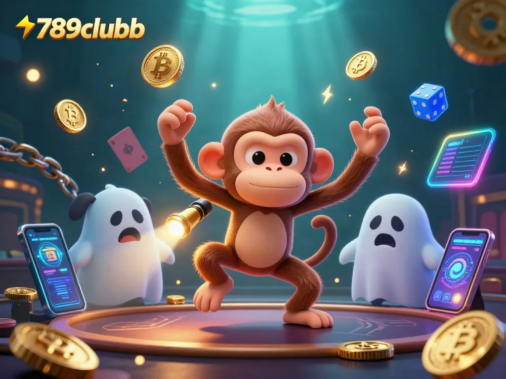 Experience thrilling gameplay with golden treasures at 789clubb casino while chasing a mischievous ghost.