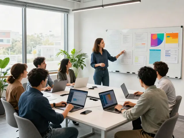 Visit this website for innovative insights in a collaborative tech office.