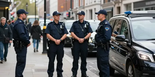 Private Security team ensuring safety for clients in London, professional service.