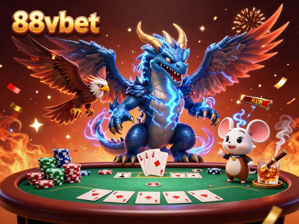 Experience thrilling gameplay at 88vbet with dynamic characters and vibrant casino elements.
