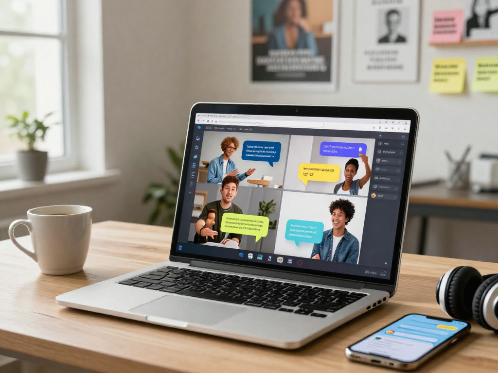 Engaging spicychat interface showcasing diverse users in a lively conversation.