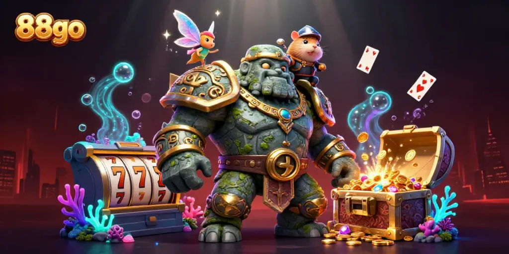 Experience thrilling gameplay with 88go featuring magical casino adventures in a vibrant 3D world.