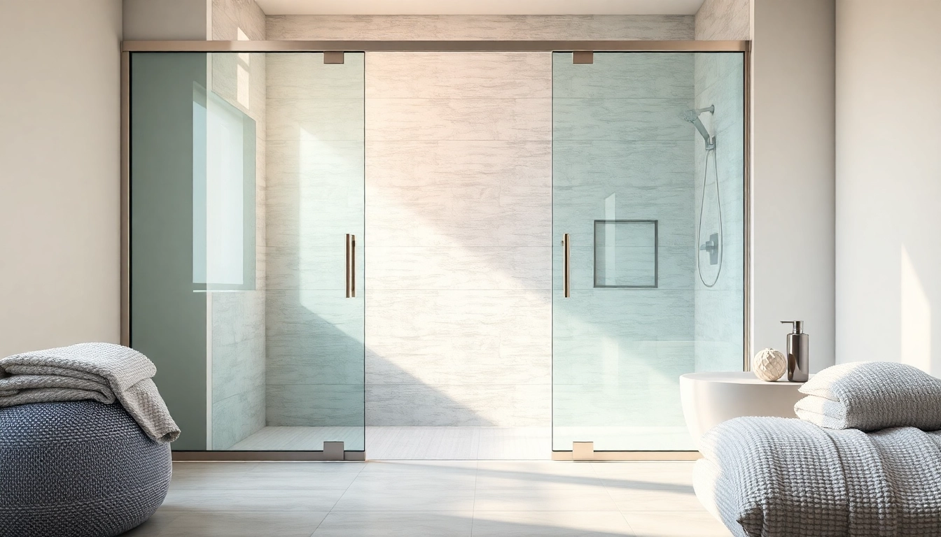 Stylish and Functional Shower Sliding Doors for Your Modern Bathroom